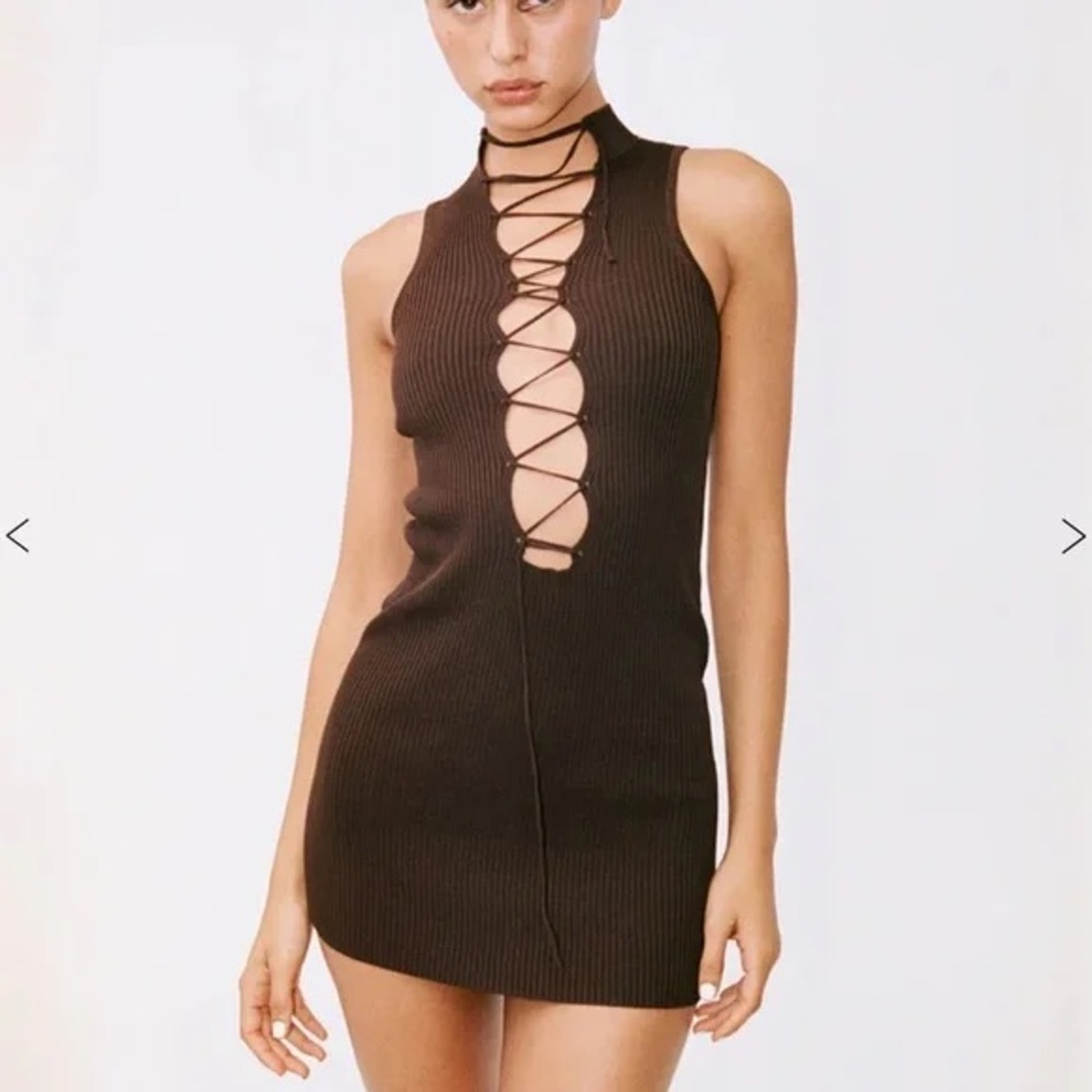 With Jean Amethyst dress size small
